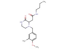 N-butyl-2-[1-(4-methoxy-3-methylbenzyl)-3-oxo-2-piperazinyl]acetamide