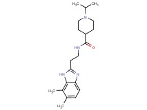 N-[2-(6,7-dimethyl-1H-benzimidazol-2-yl)ethyl]-1-isopropylpiperidine-4-carboxamide