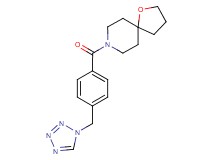 8-[4-(1H-tetrazol-1-ylmethyl)benzoyl]-1-oxa-8-azaspiro[4.5]decane