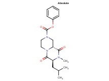 phenyl (7S,9aR)-7-isobutyl-8-methyl-6,9-dioxooctahydro-2H-pyrazino[1,2-a]pyrazine-2-carboxylate