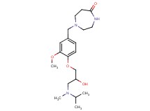 1-(4-{2-hydroxy-3-[isopropyl(methyl)amino]propoxy}-3-methoxybenzyl)-1,4-diazepan-5-one