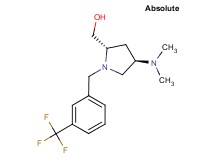 {(2S,4R)-4-(dimethylamino)-1-[3-(trifluoromethyl)benzyl]pyrrolidin-2-yl}methanol