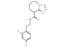 N-[2-(2,4-dichlorophenyl)ethyl]-6,7,8,9-tetrahydro-5H-tetrazolo[1,5-a]azepine-9-carboxamide