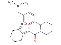 N,N-dimethyl-1-{4-[1-(4,5,6,7-tetrahydro-2,1-benzisoxazol-3-ylcarbonyl)piperidin-2-yl]phenyl}methanamine