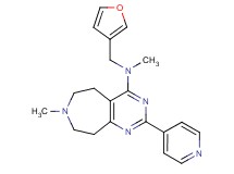 N-(3-furylmethyl)-N,7-dimethyl-2-pyridin-4-yl-6,7,8,9-tetrahydro-5H-pyrimido[4,5-d]azepin-4-amine