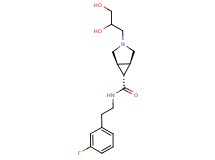 (1R*,5S*,6r)-3-(2,3-dihydroxypropyl)-N-[2-(3-fluorophenyl)ethyl]-3-azabicyclo[3.1.0]hexane-6-carboxamide