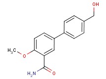 4'-(hydroxymethyl)-4-methoxybiphenyl-3-carboxamide
