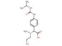[(2-hydroxyethyl)(methyl)amino](4-{[(isopropylamino)carbonyl]amino}phenyl)acetic acid