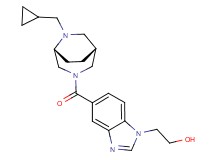 2-(5-{[(1R*,5R*)-6-(cyclopropylmethyl)-3,6-diazabicyclo[3.2.2]non-3-yl]carbonyl}-1H-benzimidazol-1-yl)ethanol