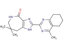 7,7-dimethyl-2-(4-methyl-5,6,7,8-tetrahydroquinazolin-2-yl)-5,6,7,8-tetrahydroimidazo[4,5-c]azepin-4(1H)-one