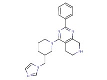 4-[3-(1H-imidazol-1-ylmethyl)piperidin-1-yl]-2-phenyl-5,6,7,8-tetrahydropyrido[3,4-d]pyrimidine