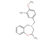 4-(4-methoxy-3-methylbenzyl)-2-methyl-2,3,4,5-tetrahydro-1,4-benzoxazepine