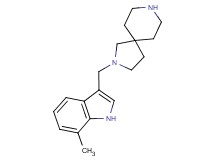 2-[(7-methyl-1H-indol-3-yl)methyl]-2,8-diazaspiro[4.5]decane dihydrochloride