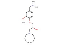 1-azocan-1-yl-3-{4-[(dimethylamino)methyl]-2-methoxyphenoxy}propan-2-ol