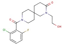 9-(2-chloro-6-fluorobenzoyl)-2-(2-hydroxyethyl)-2,9-diazaspiro[5.5]undecan-3-one
