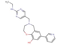 4-{[2-(ethylamino)pyrimidin-5-yl]methyl}-7-pyridin-3-yl-2,3,4,5-tetrahydro-1,4-benzoxazepin-9-ol