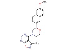 4-[2-(6-methoxy-2-naphthyl)morpholin-4-yl]-3-methylisoxazolo[5,4-d]pyrimidine