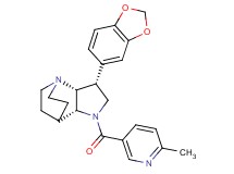 (3R*,3aR*,7aR*)-3-(1,3-benzodioxol-5-yl)-1-[(6-methylpyridin-3-yl)carbonyl]octahydro-4,7-ethanopyrrolo[3,2-b]pyridine