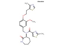 N-{3-methoxy-4-[2-(4-methyl-1,3-thiazol-5-yl)ethoxy]benzyl}-2-methyl-N-[(3S)-2-oxo-3-azepanyl]-1,3-thiazole-4-carboxamide