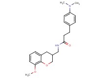 3-[4-(dimethylamino)phenyl]-N-[(8-methoxy-3,4-dihydro-2H-chromen-3-yl)methyl]propanamide