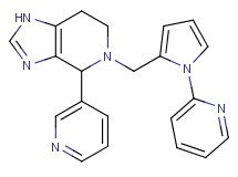 4-pyridin-3-yl-5-[(1-pyridin-2-yl-1H-pyrrol-2-yl)methyl]-4,5,6,7-tetrahydro-1H-imidazo[4,5-c]pyridine