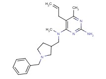 5-allyl-N~4~-[(1-benzylpyrrolidin-3-yl)methyl]-N~4~,6-dimethylpyrimidine-2,4-diamine