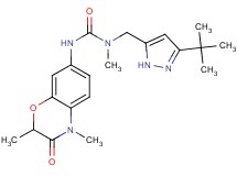 N-[(3-tert-butyl-1H-pyrazol-5-yl)methyl]-N'-(2,4-dimethyl-3-oxo-3,4-dihydro-2H-1,4-benzoxazin-7-yl)-N-methylurea