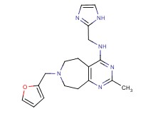 7-(2-furylmethyl)-N-(1H-imidazol-2-ylmethyl)-2-methyl-6,7,8,9-tetrahydro-5H-pyrimido[4,5-d]azepin-4-amine