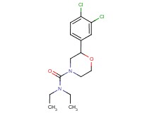 2-(3,4-dichlorophenyl)-N,N-diethylmorpholine-4-carboxamide