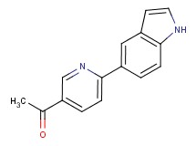 1-[6-(1H-indol-5-yl)pyridin-3-yl]ethanone