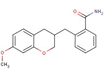 2-[(7-methoxy-3,4-dihydro-2H-chromen-3-yl)methyl]benzamide