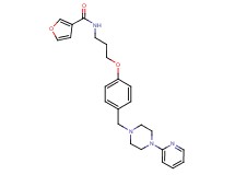 N-[3-(4-{[4-(2-pyridinyl)-1-piperazinyl]methyl}phenoxy)propyl]-3-furamide