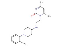 4,6-dimethyl-1-(2-{[1-(2-methylphenyl)piperidin-4-yl]amino}ethyl)pyrimidin-2(1H)-one
