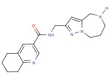 N-(5,6,7,8-tetrahydro-4H-pyrazolo[1,5-a][1,4]diazepin-2-ylmethyl)-5,6,7,8-tetrahydro-3-quinolinecarboxamide dihydrochloride