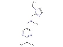 1-(1-ethyl-1H-imidazol-2-yl)-N-[(2-isopropylpyrimidin-5-yl)methyl]-N-methylmethanamine