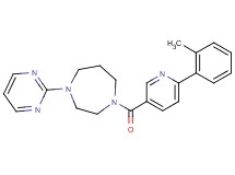 1-{[6-(2-methylphenyl)pyridin-3-yl]carbonyl}-4-pyrimidin-2-yl-1,4-diazepane