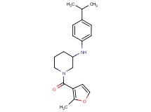 N-(4-isopropylphenyl)-1-(2-methyl-3-furoyl)-3-piperidinamine