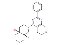 (4aS*,8aS*)-2-(2-phenyl-5,6,7,8-tetrahydropyrido[3,4-d]pyrimidin-4-yl)octahydroisoquinolin-4a(2H)-ol