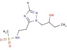 N-{2-[1-(2-hydroxybutyl)-1H-1,2,4-triazol-5-yl]ethyl}methanesulfonamide