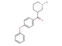 (4-phenoxyphenyl)(3-piperidinyl)methanone hydrochloride