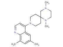 9-(6,8-dimethylquinolin-4-yl)-1,4-dimethyl-1,4,9-triazaspiro[5.5]undecane