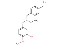 5-{[ethyl(4-ethylbenzyl)amino]methyl}-2-methoxyphenol