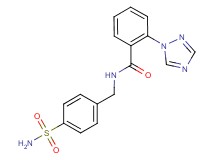 N-[4-(aminosulfonyl)benzyl]-2-(1H-1,2,4-triazol-1-yl)benzamide