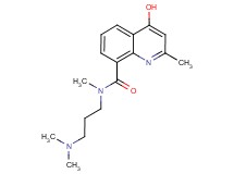 N-[3-(dimethylamino)propyl]-4-hydroxy-N,2-dimethyl-8-quinolinecarboxamide