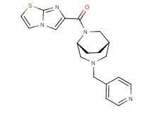 (1S*,5R*)-6-(imidazo[2,1-b][1,3]thiazol-6-ylcarbonyl)-3-(4-pyridinylmethyl)-3,6-diazabicyclo[3.2.2]nonane