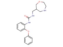 N-(1,4-oxazepan-6-ylmethyl)-N'-(2-phenoxyphenyl)urea hydrochloride