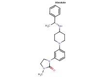 1-methyl-3-[3-(4-{[(1R)-1-phenylethyl]amino}piperidin-1-yl)phenyl]imidazolidin-2-one