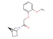 (1S*,4S*)-2-[(2-methoxyphenoxy)acetyl]-2-azabicyclo[2.2.1]heptane