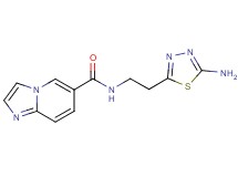 N-[2-(5-amino-1,3,4-thiadiazol-2-yl)ethyl]imidazo[1,2-a]pyridine-6-carboxamide