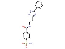 4-(aminosulfonyl)-N-[2-(3-phenyl-1H-1,2,4-triazol-5-yl)ethyl]benzamide
